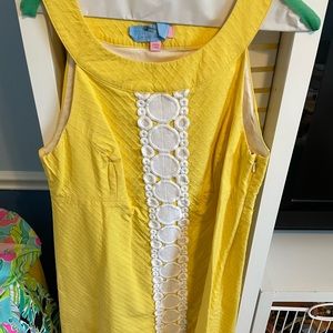 💛🌻💛 Yellow Lilly Pulitzer Dress size 10